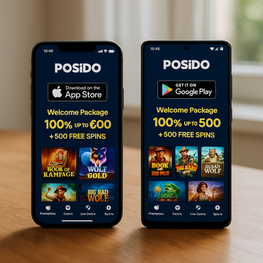 Posido Casino - App Beschikbaarheid - Mobiele Web Versie